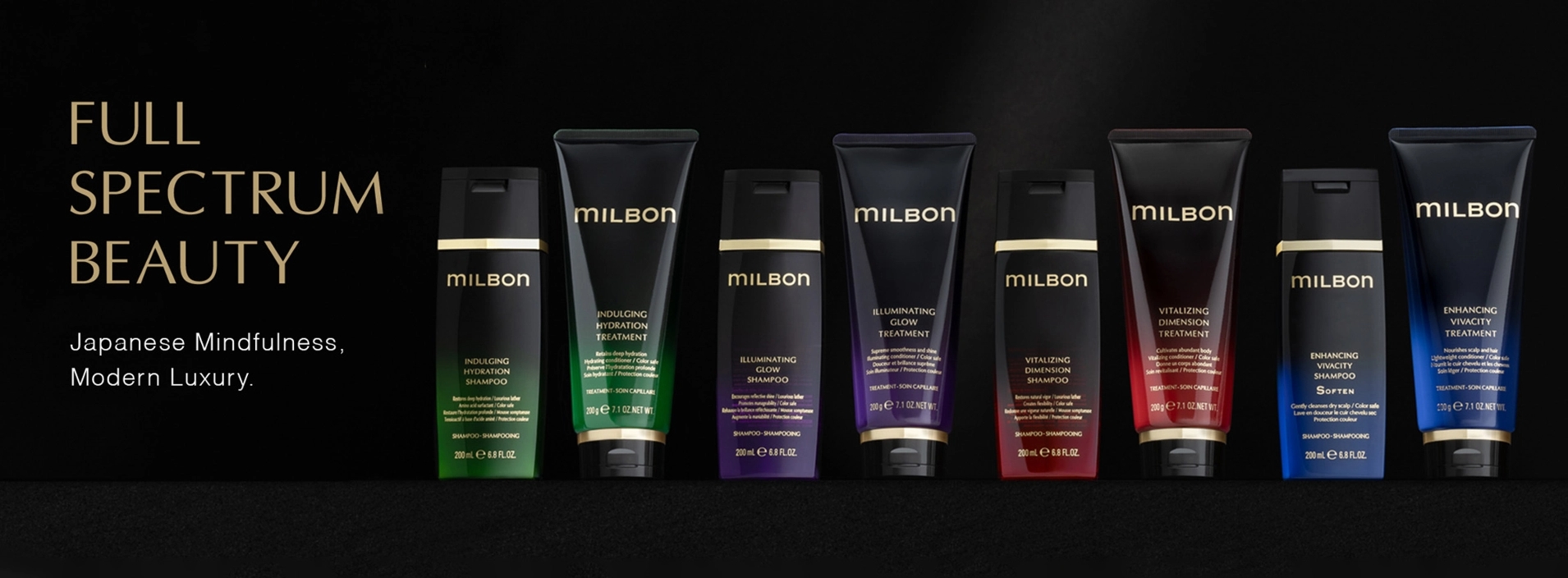 Milbon Luxury Products - Full Spectrum Beauty